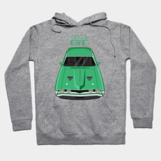 Ford Falcon XA GT 351 - Calypso Green Hoodie